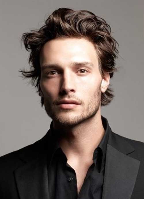 longer hairstyles for men short wavy