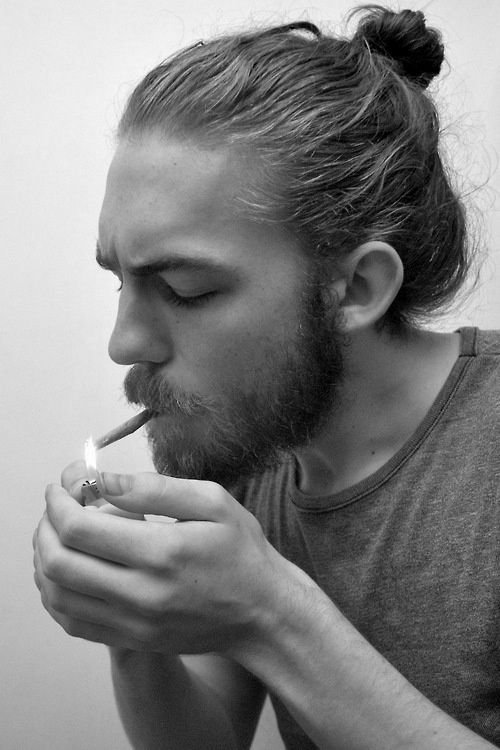 longer hairstyles for men man bun