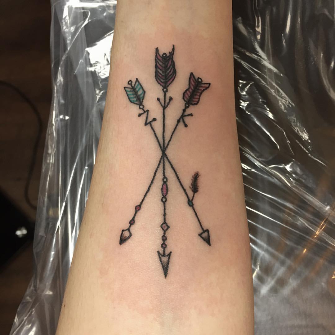  sister tattoos arrow