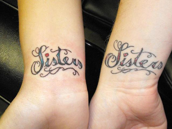  different sister tattoos