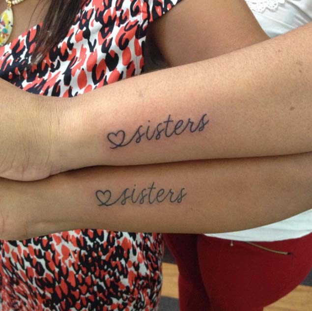  sister tattoos designs