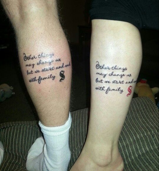 66 Matching Tattoo Ideas To Share With Someone You Love ...