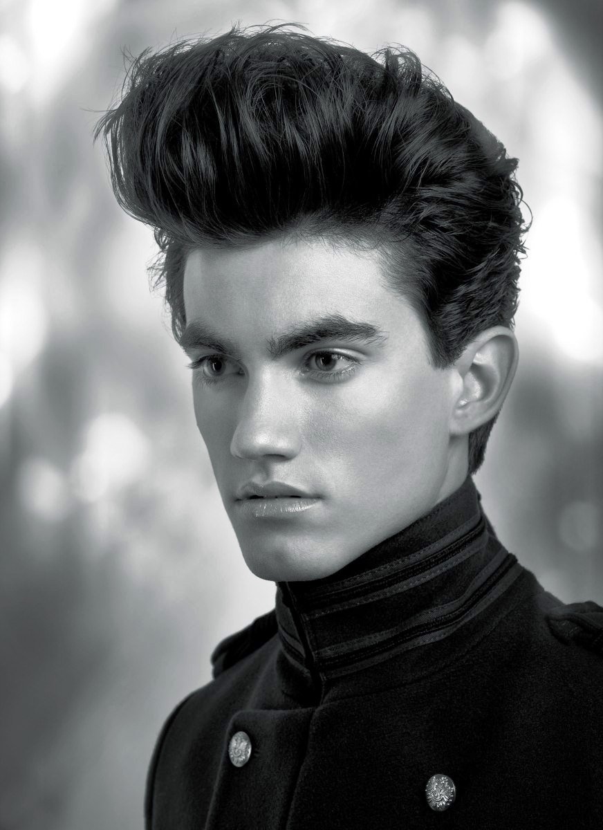 1950's men's greaser hairstyles - mens craze