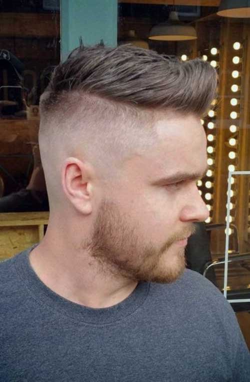 Male Shaved Sides Hairstyles