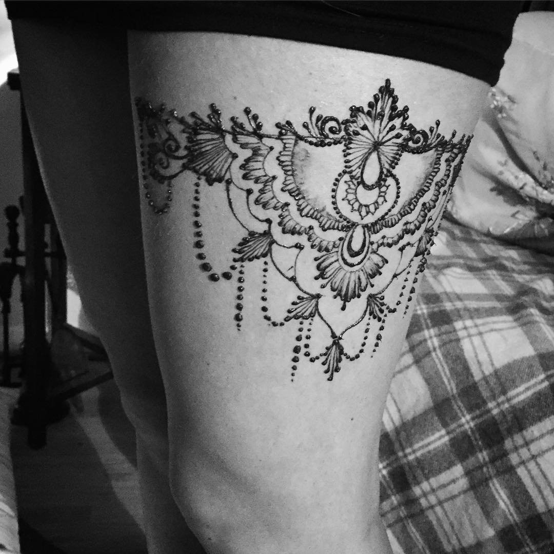 74 Awesome Thigh Tattoos Design Mens Craze